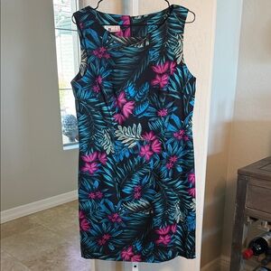 AB Studio Vibrant Floral Dress size 12
